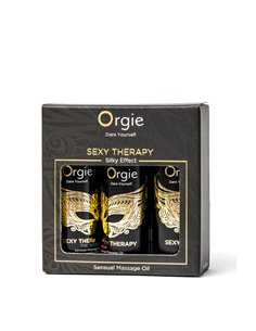SEXY THERAPY SENSUAL MASSAGE OILS 3 x 30ml  Set Mini Size Collection