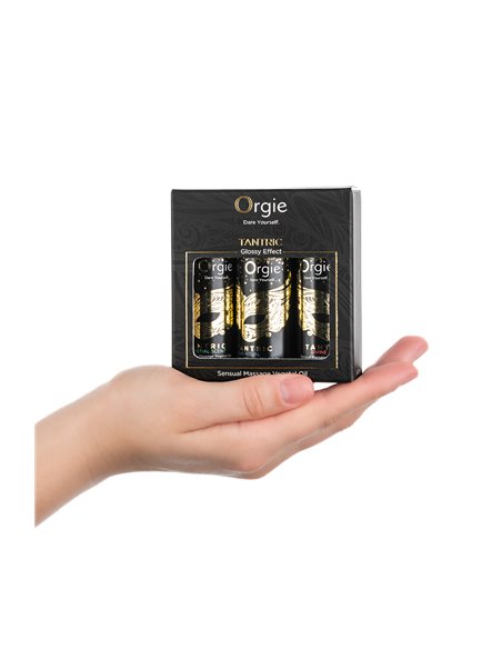 TANTRIC SENSUAL MASSAGE OILS  3 x 30ml  Set Mini Size Collection