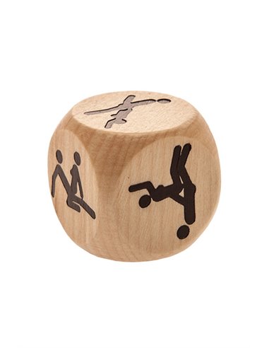 Dado Kamasutra de Madera