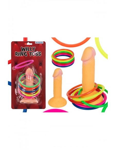 JUEGO LANZA ANILLAS PENE