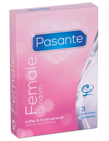 Pasante Internal Condom  3 UDS