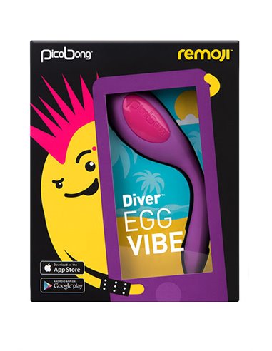 Remoji: Diver Egg Vibe Purple