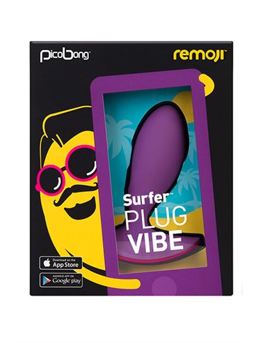 Remoji: Surfer Plug Vibe Purple