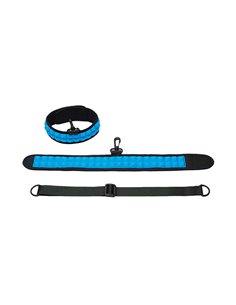 Speak No Evil Choker Blue