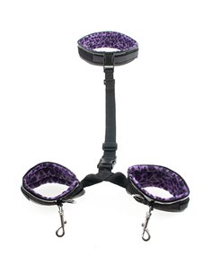 Purple Cheetah Bondage Kit