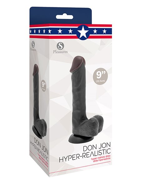 Don Jon Black HiperRealistic 22,5 cm