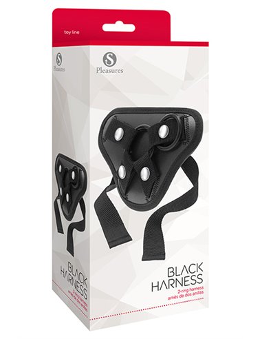 Black Harness - 2 Ring Harness