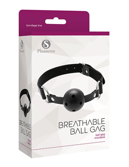 Breathable Ball Gag Black