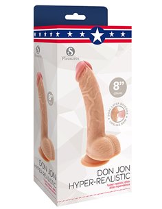 Don Jon HyperRealistic Dildo 20 cm 2