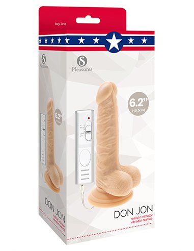 Don Jon Realistic Vibrator 15,5 cm