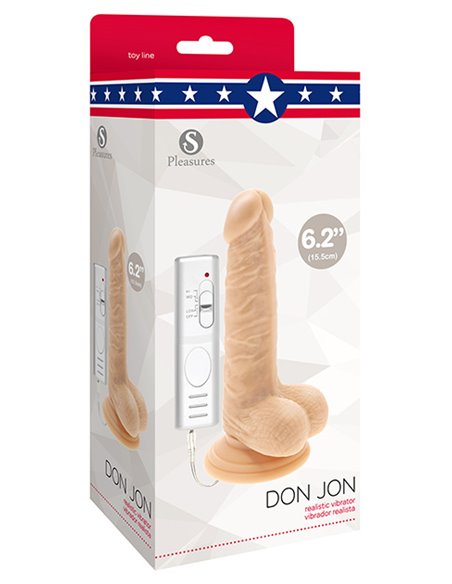 Don Jon Realistic Vibrator 15,5 cm