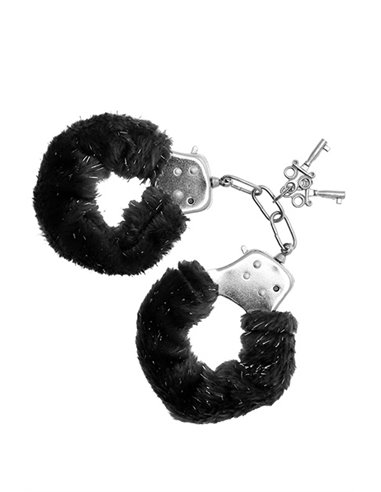 Furry Cuffs Black