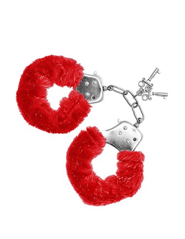 Furry Cuffs Red