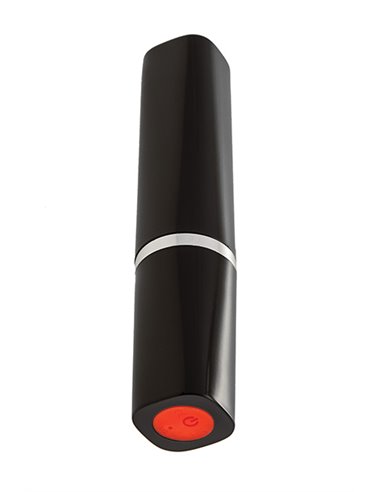 LIPSTICK VIBRATOR - BLACK/RED
