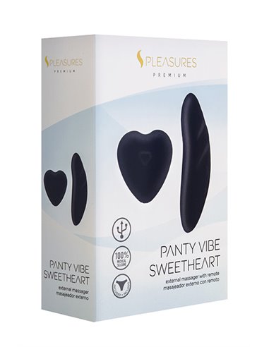 Panty Vibe Sweetheart Black