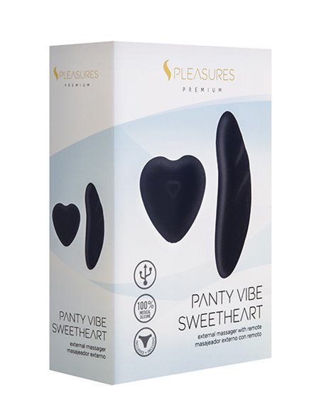 Panty Vibe Sweetheart Black