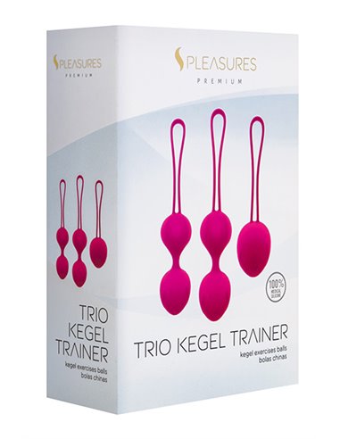 Trio Kegel Trainer Dark Pink