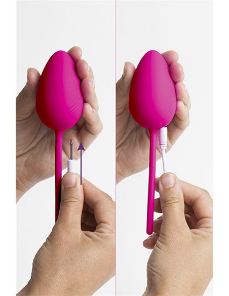 EGG VIBRATOR ODETTE - Cerise