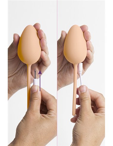 EGG VIBRATOR ODETTE - Peach