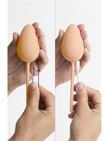 EGG VIBRATOR ODETTE - Peach