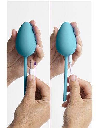 EGG VIBRATOR ODETTE - Turquoise