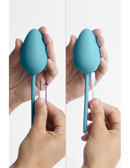 EGG VIBRATOR ODETTE - Turquoise