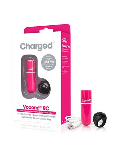 Charged Vooom Remote Control Bullet - Pink