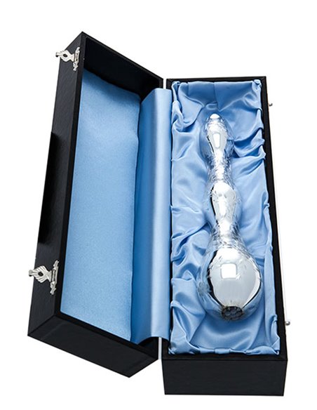 Shiri Zinn Dildo Espejo de Cristal plateado