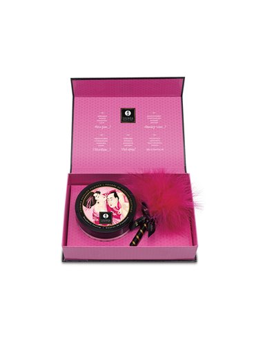 SHUNGA KISSABLE MASSAGE POWDER RASPBERRY FEELING