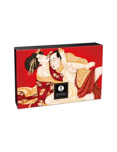 SHUNGA KISSABLE MASSAGE POWDER SPARKLING STRAWBERRY WINE