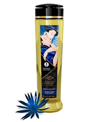 Shunga Massage Oil Seduction - Flores de Medianoche