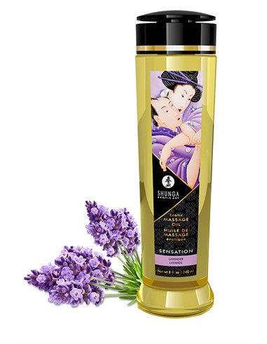 Shunga Massage Oil Sensation - Lavanda