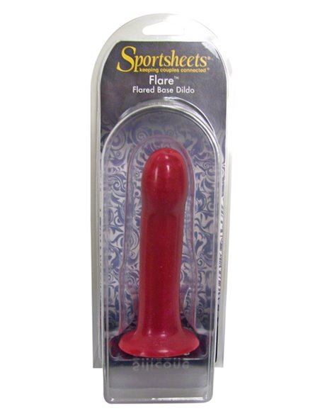 FLARE"" SILICONE DILDO