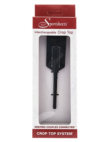 INTERCHANGEABLE CROP TOP - BLACK SPLIT SLAPPER