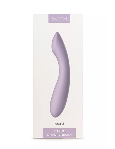 Vibrador Estimulador zona G - SVAKOM AMY 2 LIGHT PURPLE