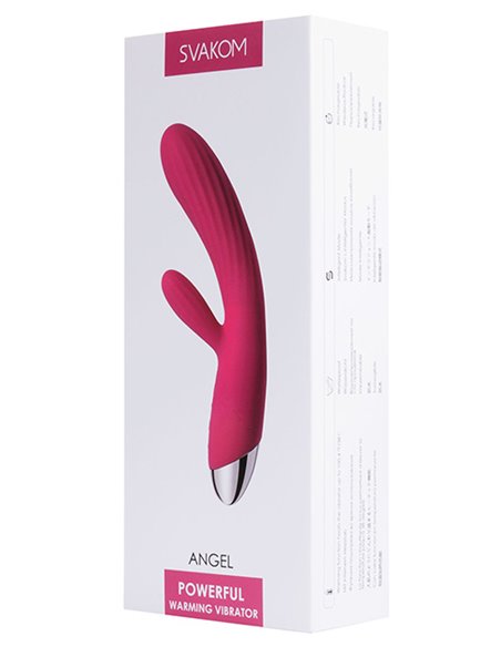 Vibrador Conejo SVAKOM Angel Plum Red