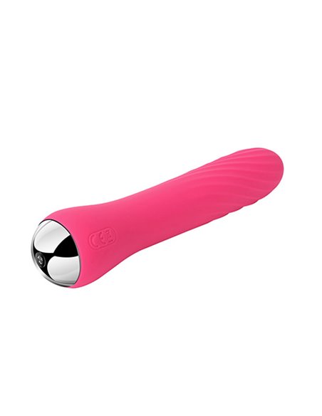 Vibrador flexible y recargable SVAKOM Anya Plum Red