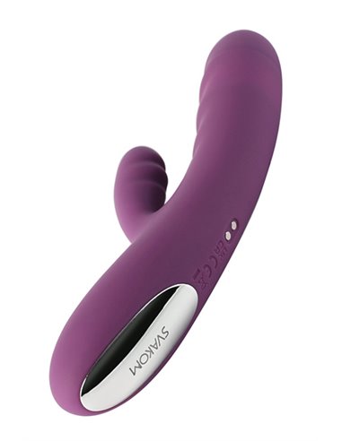 Vibrador Doble estimulación SVAKOM - AVERY LILAC