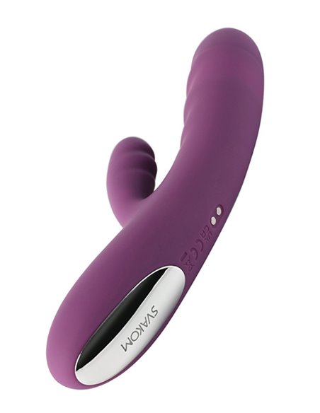 Vibrador Doble estimulación SVAKOM - AVERY LILAC