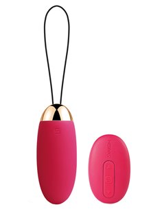 Huevo Vibrador con Mando SVAKOM ELVA PLUM RED
