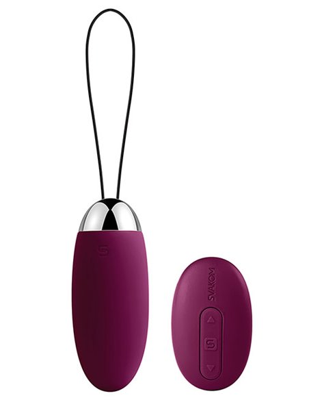 Huevo Vibrador con Mando SVAKOM ELVA VIOLET