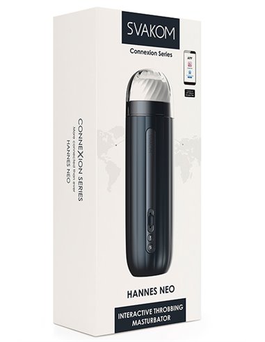 Masturbador Función Calor y Movimientos SVAKOM HANNES NEO