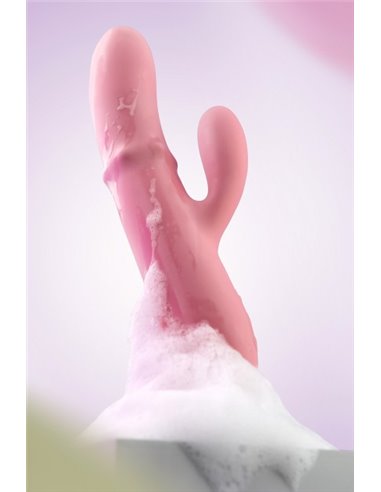Vibrador de doble estimulación MORA NEO PEACH PINK