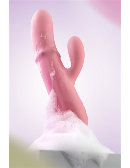 Vibrador de doble estimulación MORA NEO PEACH PINK