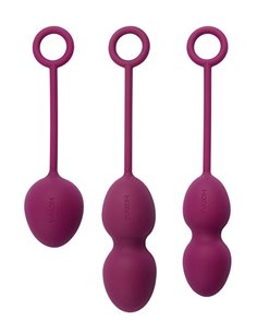Kit de 3 bolas chinas SVAKOM NOVA VIOLET