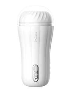 Potente Masturbador Vibrador SVAKOM ROBIN WHITE