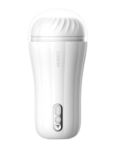Potente Masturbador Vibrador SVAKOM ROBIN WHITE