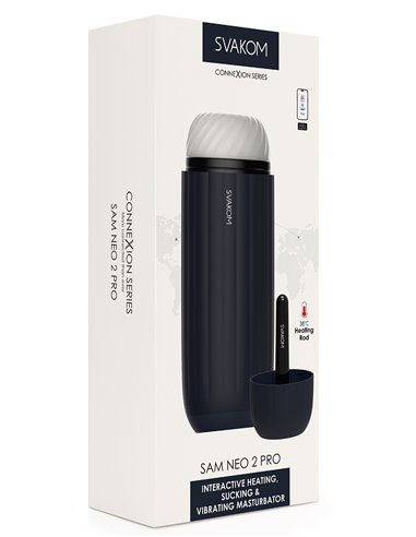 Masturbador Pene Vibración y Succión SVAKOM SAM NEO 2 PRO