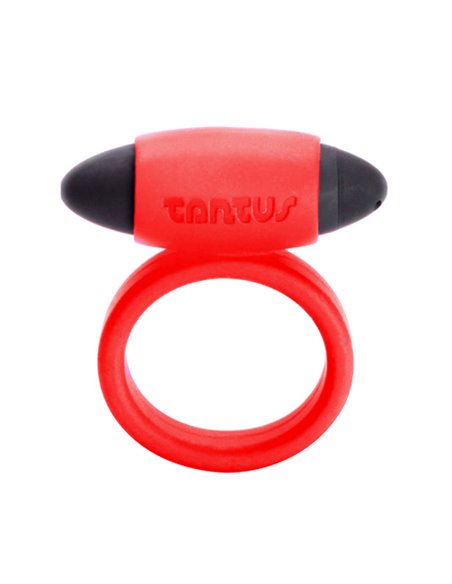 Vibrating Super Soft Ring Red