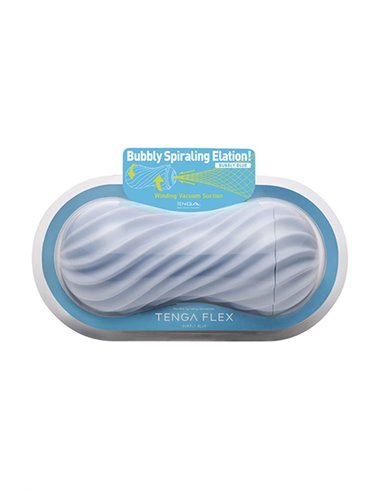 TENGA FLEX BUBBLY BLUE